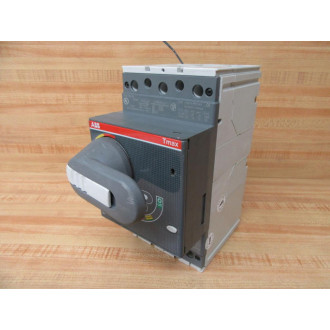 ABB Sace TMAX T4N 250 Circuit Breaker PR221DS W Face Plate Cracked Housing - Used