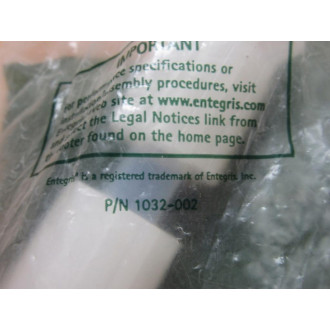 Entegris SFTU8FN-1M Straight Union Tube 100780735