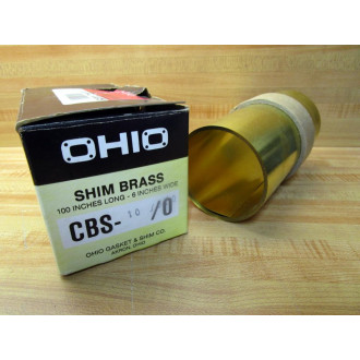 Ohio Gasket & Shim CBS-100 Brass Shim CBS100