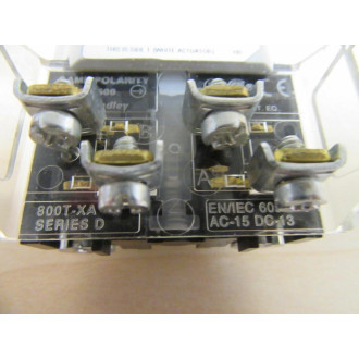 Allen Bradley 800T-H32A 2-Pos Switch SER T