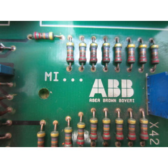 ABB GNT0166011P2 Circuit Board MI - Used