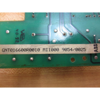 ABB GNT0166011P2 Circuit Board MI - Used