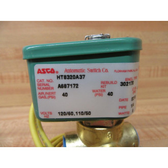 AscoRed Hat HT8320A37 3-Way General Purpose Solenoid Valve