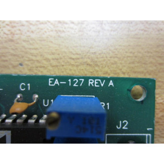 Poly-Flow Eng. EA-127 Circuit Board EA127 W6 Metal + Plastic Pin Cxn - Used