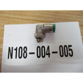 Numatics N108-004-005 Male Swivel Elbow N108004005 (Pack of 5)