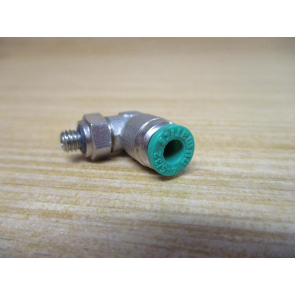 Numatics N108-004-005 Male Swivel Elbow N108004005 (Pack of 5)