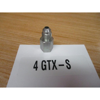 Parker 4GTX-S 37° Flare, Tube x NPT Fitting 4GTXS (Pack of 5)