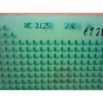 XC 2125 Signal Processor Program Board XC2125 - Used