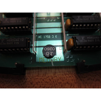 XC 1758 Memory Board XC1758 - Used