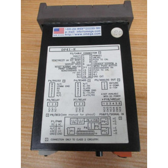 Omega DP41-E Process VoltageCurrent Indicator DP41E - Used