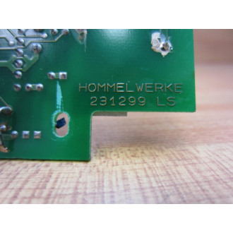 Hommelwerke 231299 Circuit Board - Parts Only