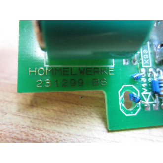 Hommelwerke 231299 Circuit Board - Parts Only