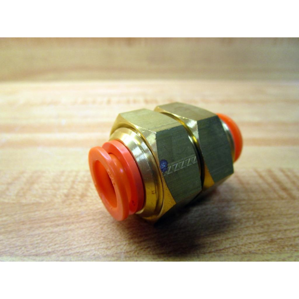 SMC KQ2E13-00 Bulkhead Union KQ2E1300 - New No Box