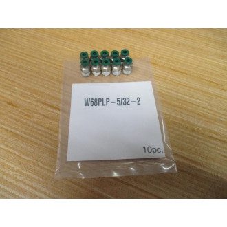 Parker W68PLP-532-2 Male Connector W68PLP5322 (Pack of 10)