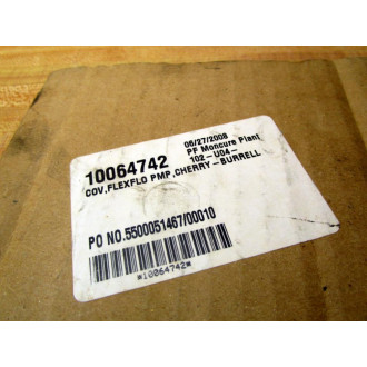 Cherry Burrell 102-U04 Cover Flexflo PMP 102U04