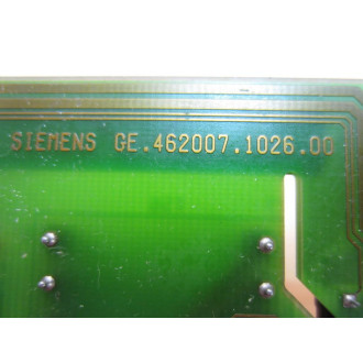 Siemens GE.462007.1026.00 Circuit Board GE462007102600 - Used