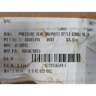A. P. Services 9220136649 4 Pressure Seal 6300J