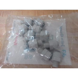 John Guest PI010821S Straight Male Fitting (Pack of 20)
