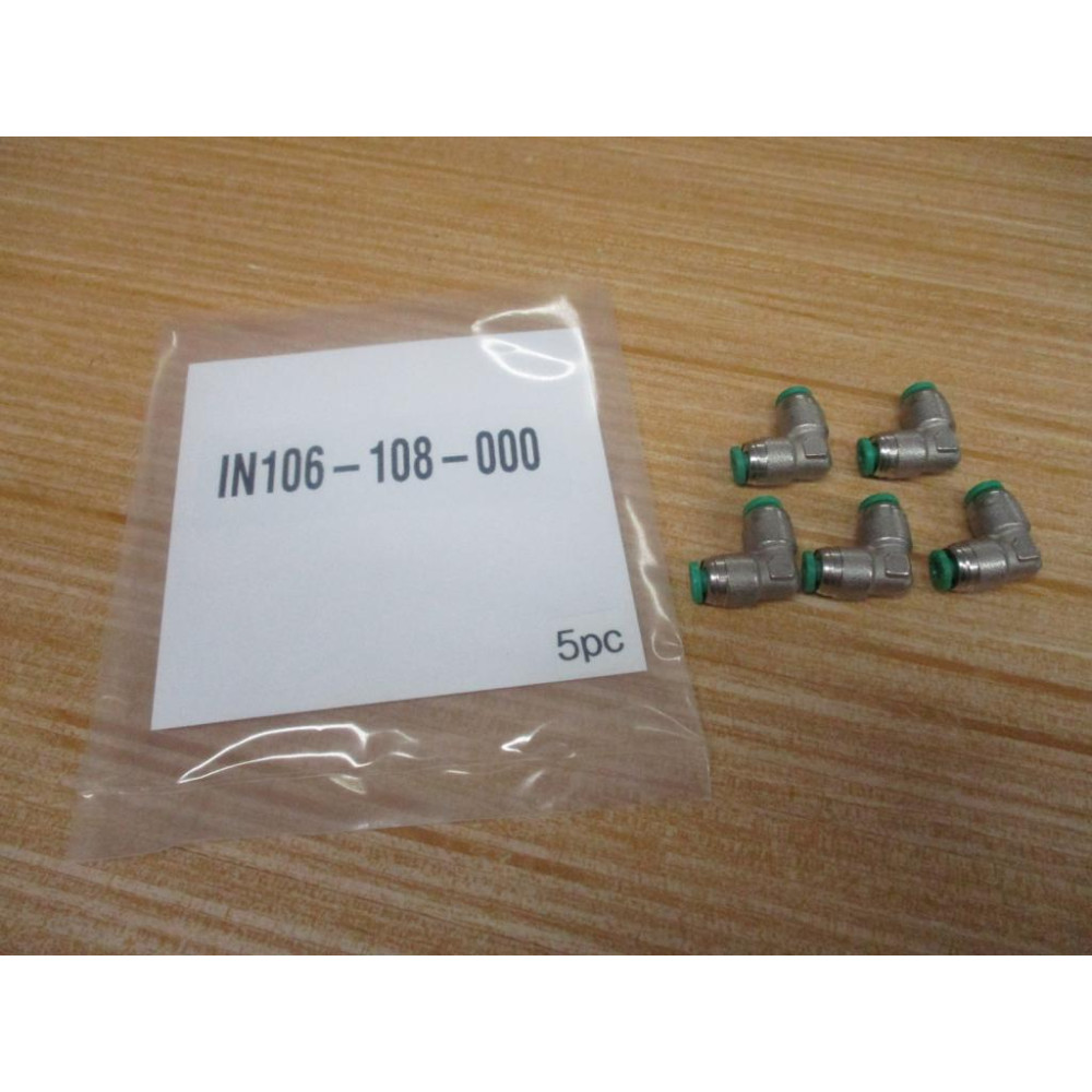 Numatics IN106-108-000 Union Elbow IN106108000 (Pack of 5)
