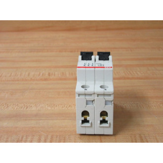 ABB S 203 P K 20 A Circuit Breaker S203PK20A 20A 2 Pole - Used