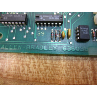 Allen Bradley 636038 Circuit Board 636038-9006 - Parts Only