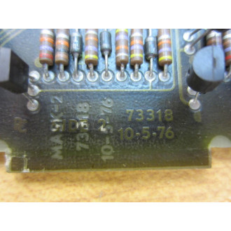 Daytronic 73318 Circuit Board - Used