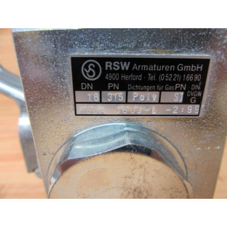 RSW 315 Ball Valve HBDA 1603-L-2:99 - New No Box