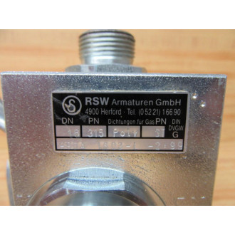 RSW 315 Ball Valve HBDA 1603-L-2:99 W Slight Corrosion - New No Box