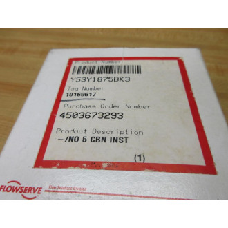 Flowserve Y53Y1875BK3 Carbon Insert 10169617