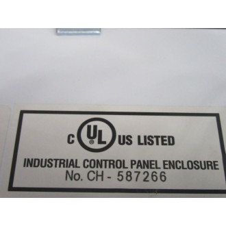Delta CH-587266 Type 1 Enclosure CH587266 24" x 21" x 26" WO Key - New No Box
