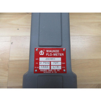 Waukee L-4 Flow Meter L4 0-500 CFH - New No Box