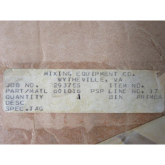 Mixing Equipment 601016 Gear C-119636