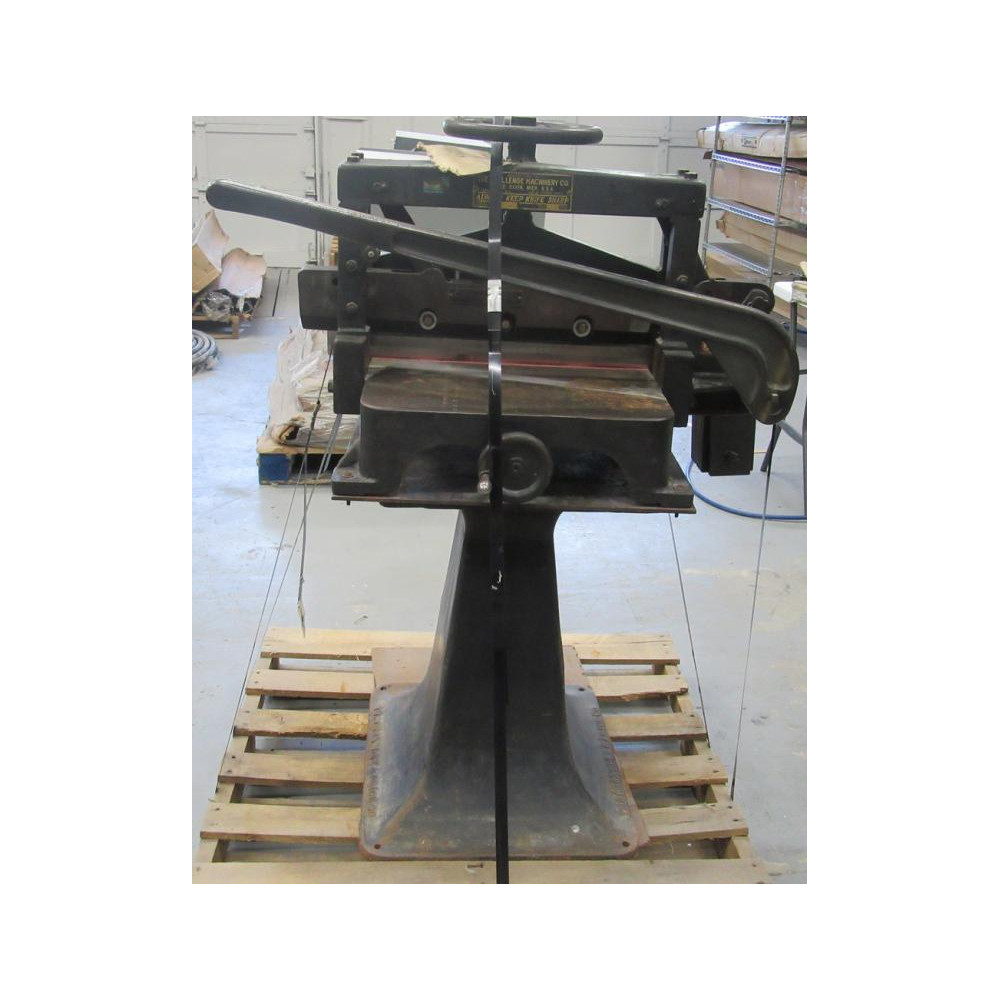 Challenge 193 Antique Paper Cutter 732 Pounds - Used