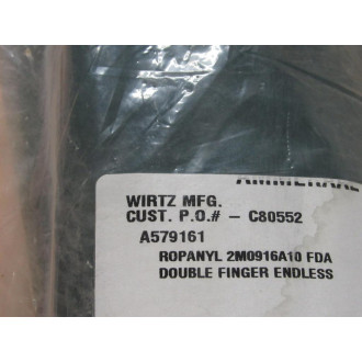 Wirtz 2M0916A10 FDA Ropanyl Polyurethane Belt A579161