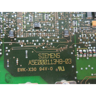 Siemens A5E00011348-03 Circuit Board A5E0001134803 - Used