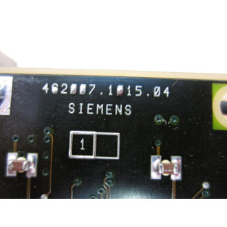Siemens 462007.1015.04 Circuit Board 462007101504 - Used
