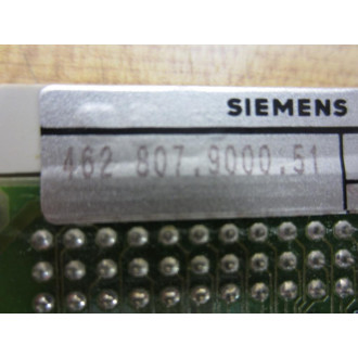 Siemens 462.807.9000.51 Board GE.462007.1017.00 - Used