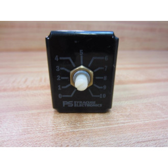 PS Syracuse TNRD-00717 Time-Delay Relay TNRD00717 WO Knob - New No Box