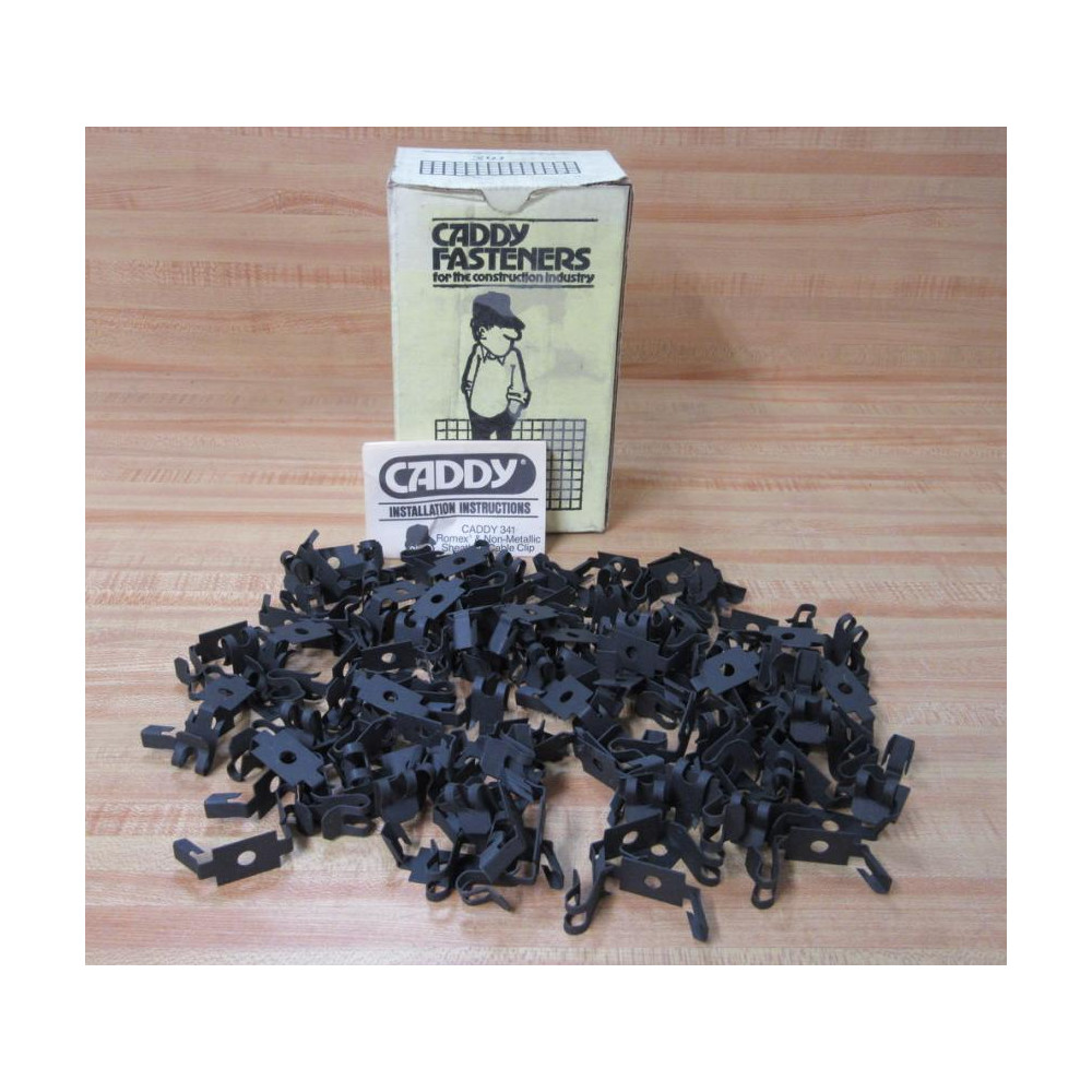 Erico Caddy 341 Sheathed Cable Clip (Pack of 100)