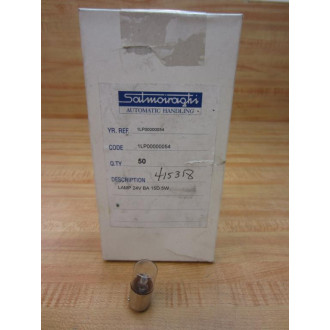 Italweber BA15D Miniature Lamp 1LP00000054 (Pack of 50)