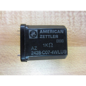 Zettler 2428-C07-4WLUS Relay AZ2428-C07-4WLUS - New No Box
