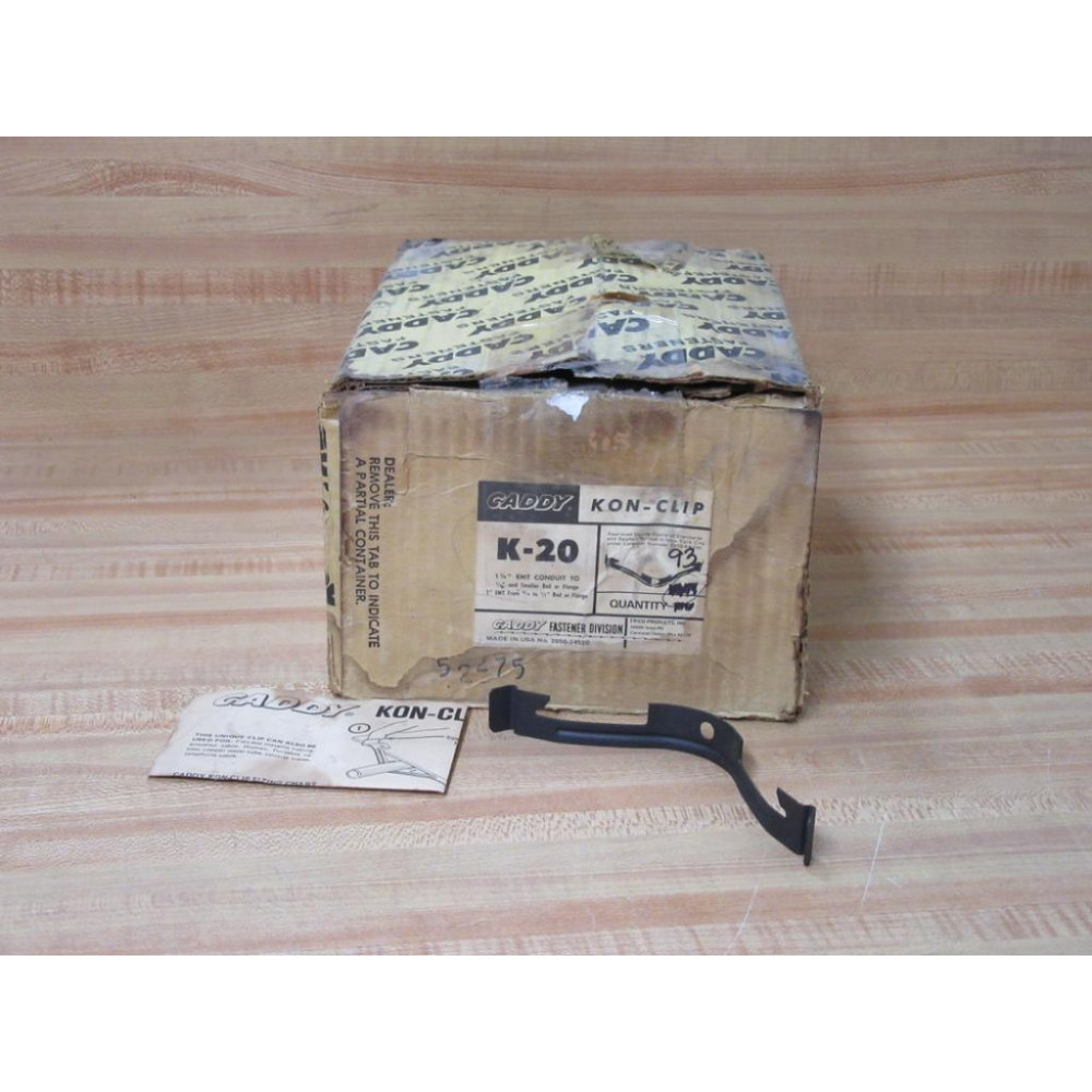 Erico Caddy K-20 Kon-Clip K20 (Pack of 93)