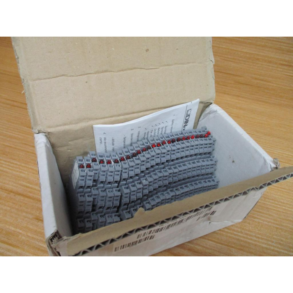 Automation Direct 43505 LN DINnectors Terminal Block 43505LN (Pack of 25)