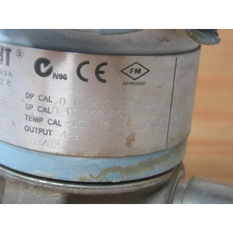Rosemount 3095MA2CABA10AB000BB Smart Family Transmitter 03095-0045-2812 - Used