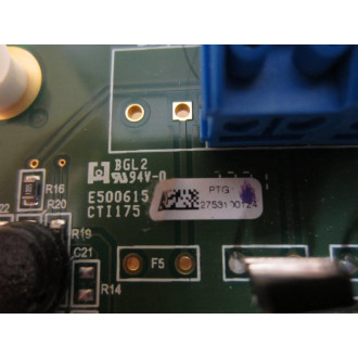PTG 2753100124 Circuit Board WKeypad - Used