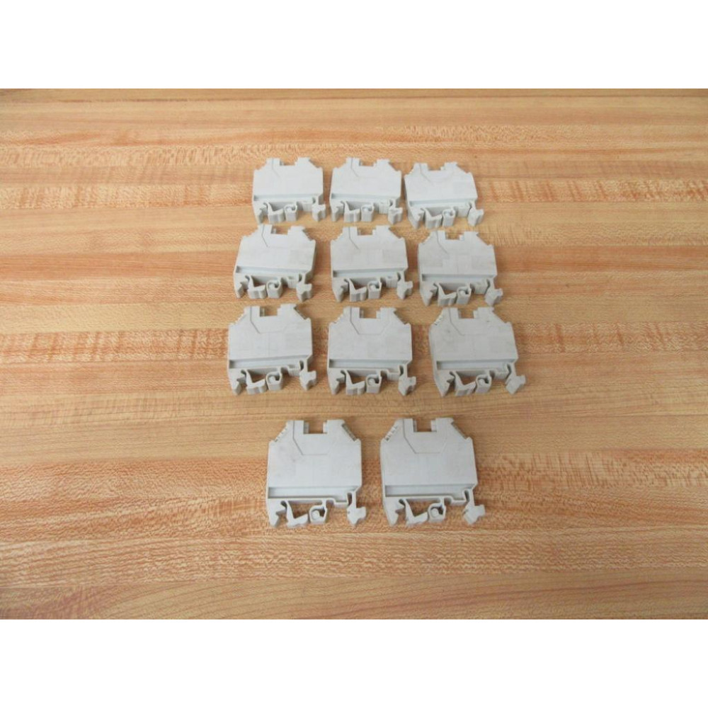 Sprecher+Schuh VU4-6 Terminal Block VU46 (Pack of 11) - Used