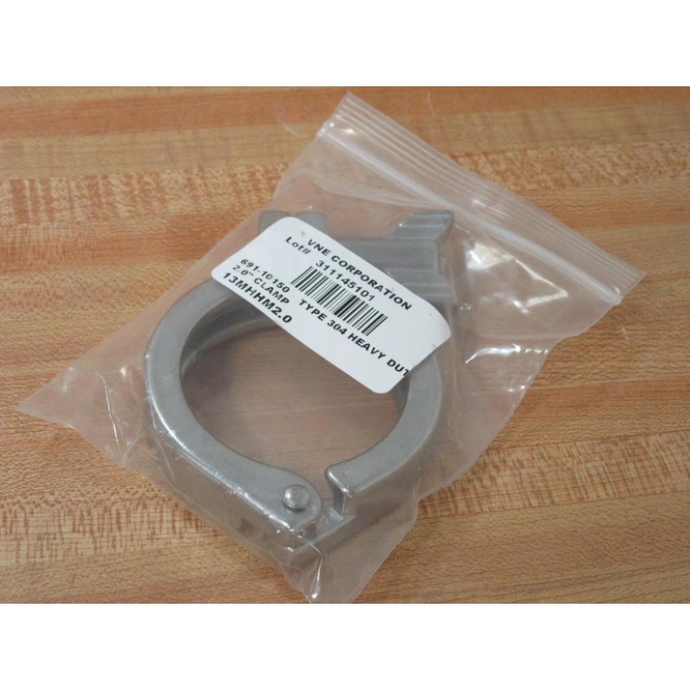 VNE 13MHHM2.0 2" Clamp Type 304 (Pack of 2) - New No Box