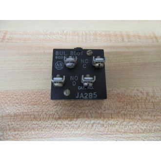 Allen Bradley 800T-JA2B5 Contact Block 800T-JA285 - Used