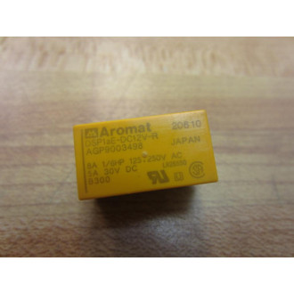 Aromat DSP1aE-DC12V-R Relay DSP1aEDC12VR (Pack of 8) - New No Box