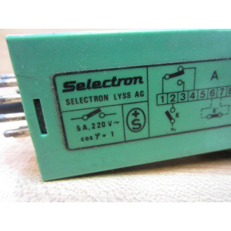 Selectron 4733 Timing Relay RT-5 - Used